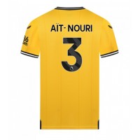 Wolves Rayan Ait-Nouri #3 Hjemmedrakt 2023-24 Kortermet